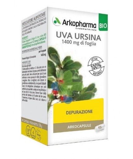 Arkofarm Arkocapsule Arkocps Uva Ursina Bio 45cps