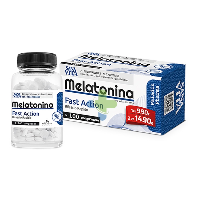 Paladin Pharma Sanavita Melatonina 100cpr