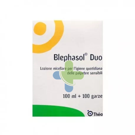 Laboratoires Thea Blephasol Duo 100ml+100 Garze