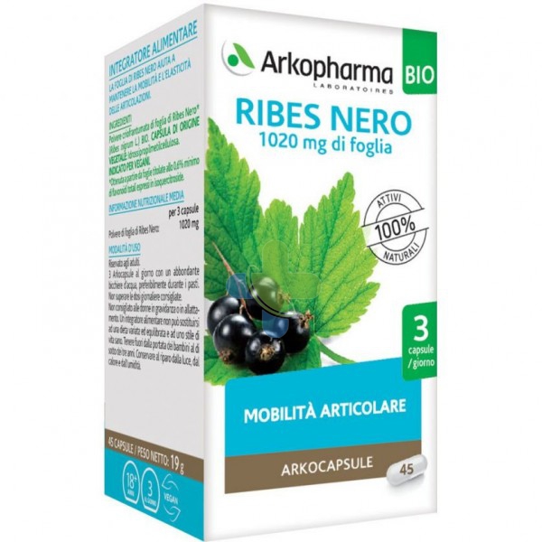 Arkofarm Arkocps Ribes Nero 45cps Bio