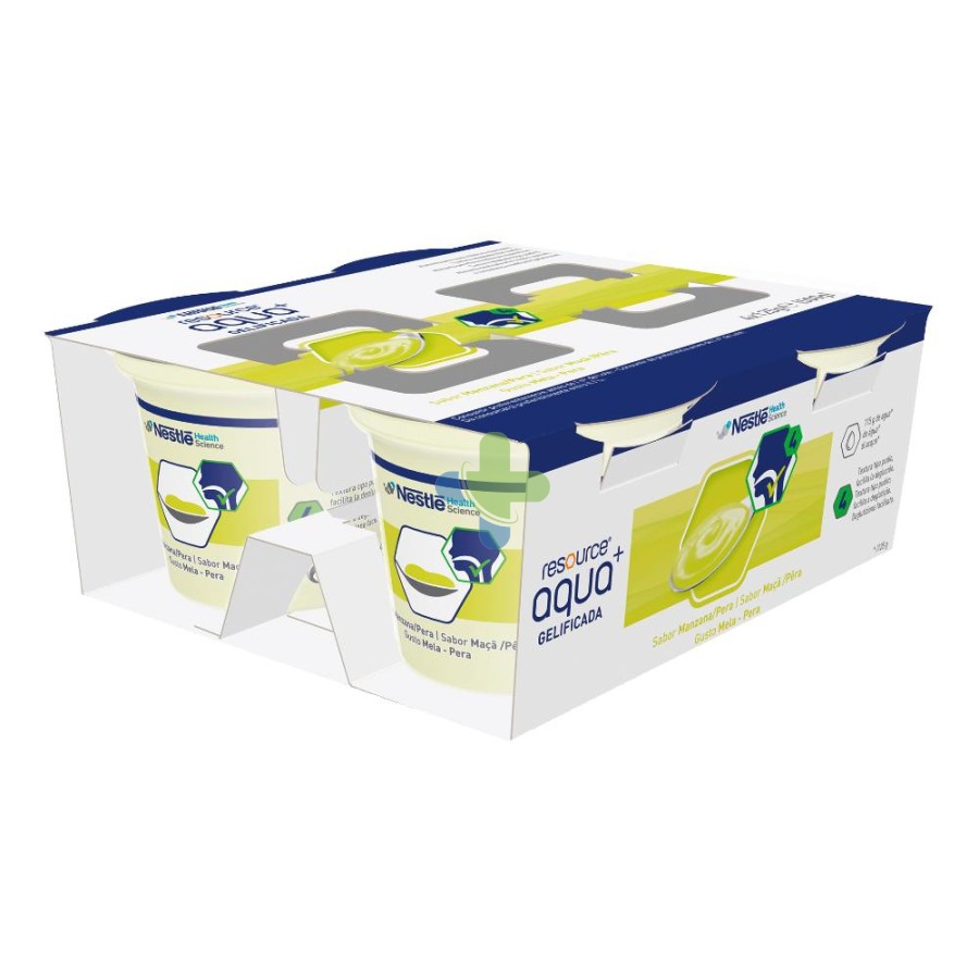 Nestle' It.(healthcare Nu.) Resource Aqua+applepear 4x125g