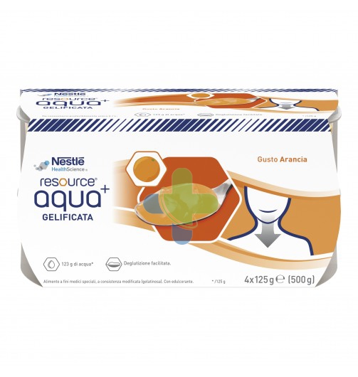 Nestle' It.(healthcare Nu.) Resource Aqua+orange 4x125g