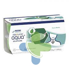 Nestle' It.(healthcare Nu.) Resource Aqua+mint Cup6 4x125g