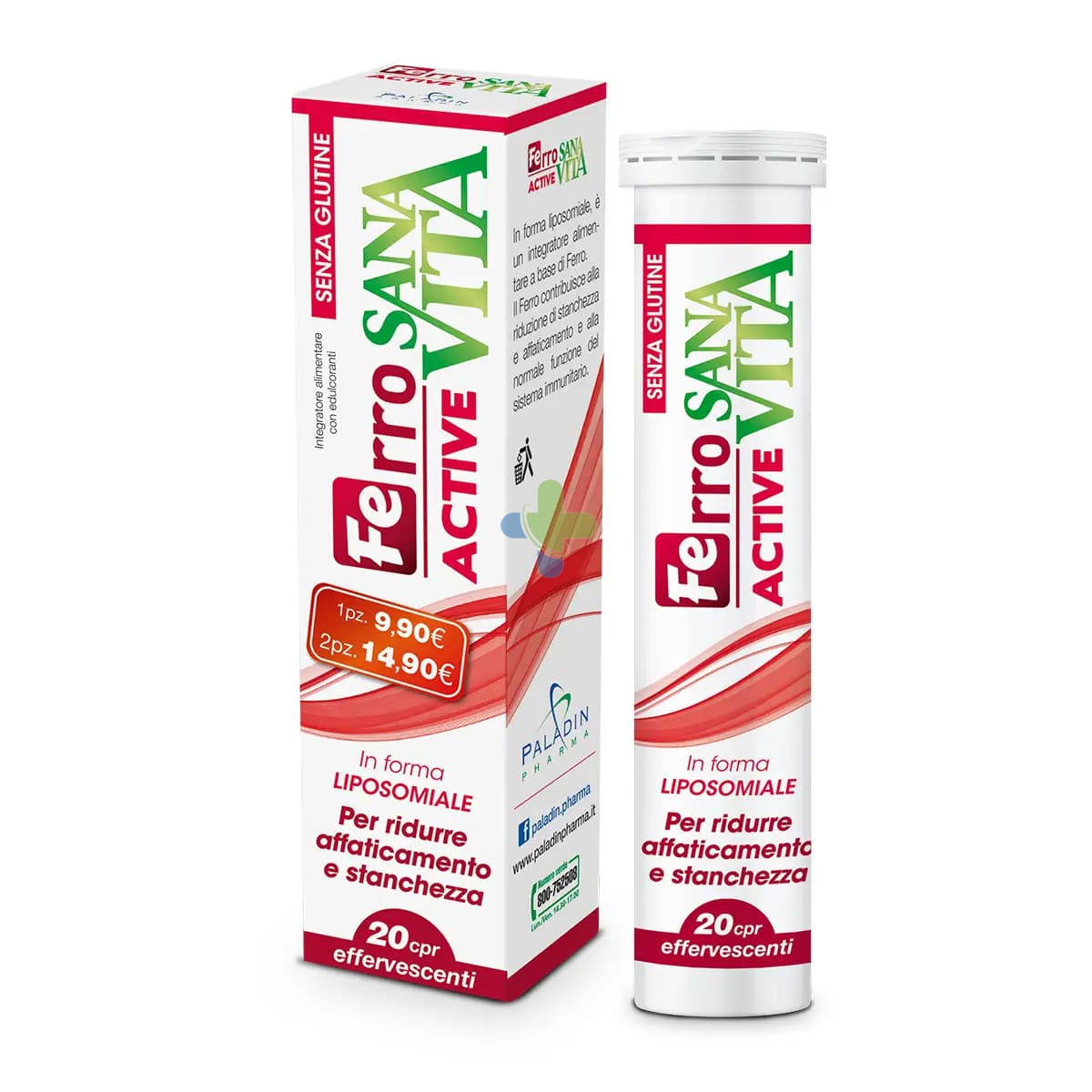 Paladin Pharma Sanavita Ferro 20cpr Efferv