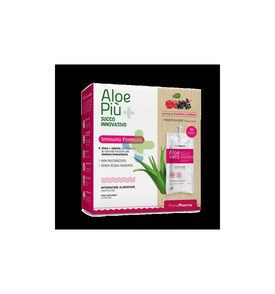 Promopharma Aloe Piu Immuno Formula 10stic