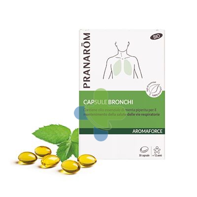 Herbalgem Italia Pranarom Aromaforce Bronc30cps
