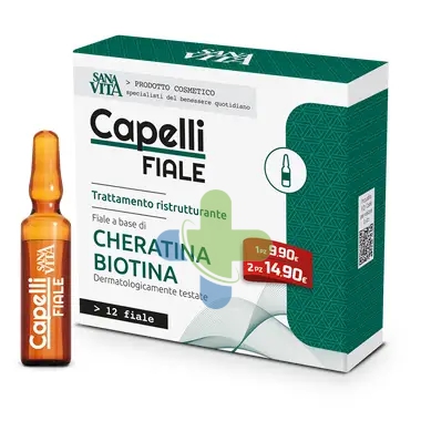 Paladin Pharma Sanavita Capelli 12 Fiale