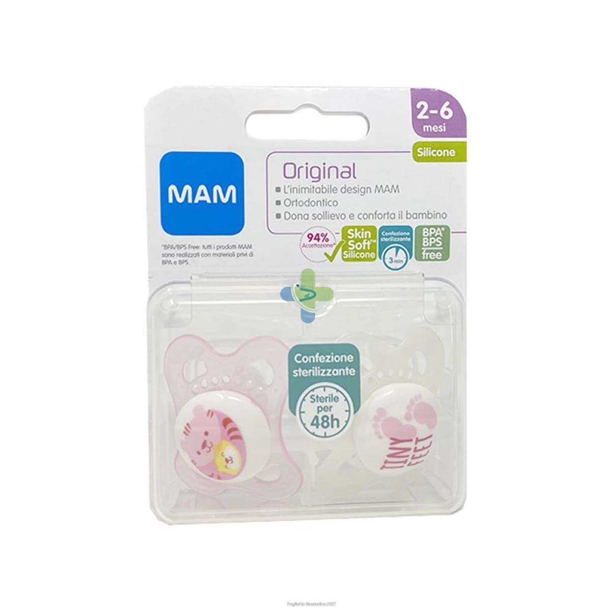 Bamed Baby Italia Mam Orig 2-6 Sil Dopp Femm