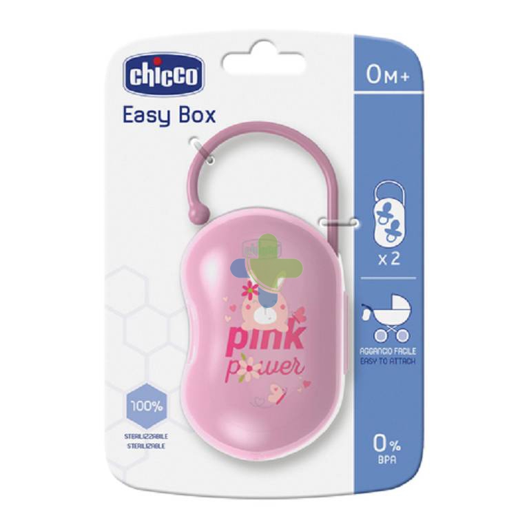 Chicco (artsana) Ch Porta Succhietto Girl 2pz