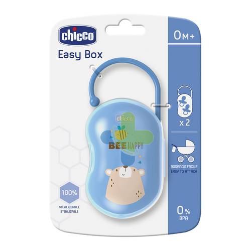 Chicco (artsana) Ch Porta Succhietto Boy 2pz