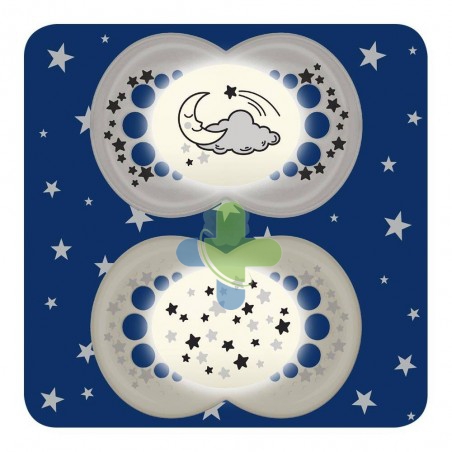 Bamed Baby Italia Mam Orig Night 6+ Neu Cauc Dpp