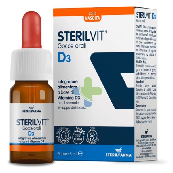 Sterilfarma Sterilvit D3 Gocce 5ml
