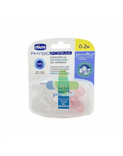 Chicco (artsana) Ch Mini Gomm Bimba Sil0-2m 2pz