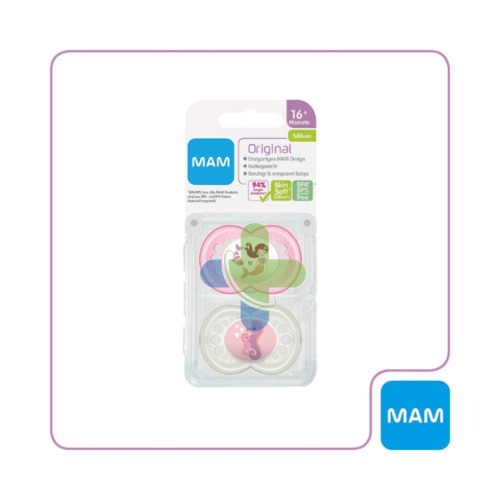 Bamed Baby Italia Mam Original 16+ Sil Dopp Fem