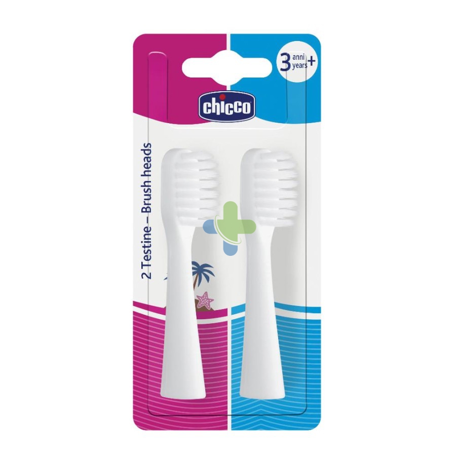 Chicco (artsana) Ch Testine Spazz Elettrici 2pz
