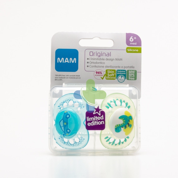 Bamed Baby Italia Mam Original 6+ Sil Dopp Masch