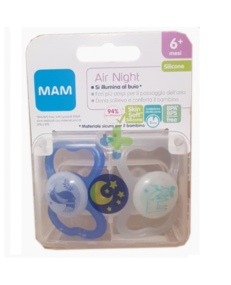 Bamed Baby Italia Mam Air Night Succh 6+ Sil D M