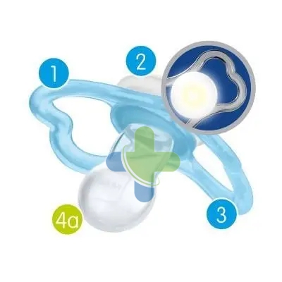 Bamed Baby Italia Mam Air Night Succh 6+ Sil D N