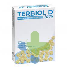Terbiol Farmaceutici Terbiol D 1000 30cps Soft Gel
