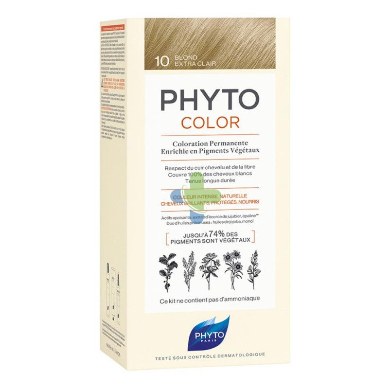 Phyto (laboratoire Native It.) Phytocolor 10 Biondo Chs Extra