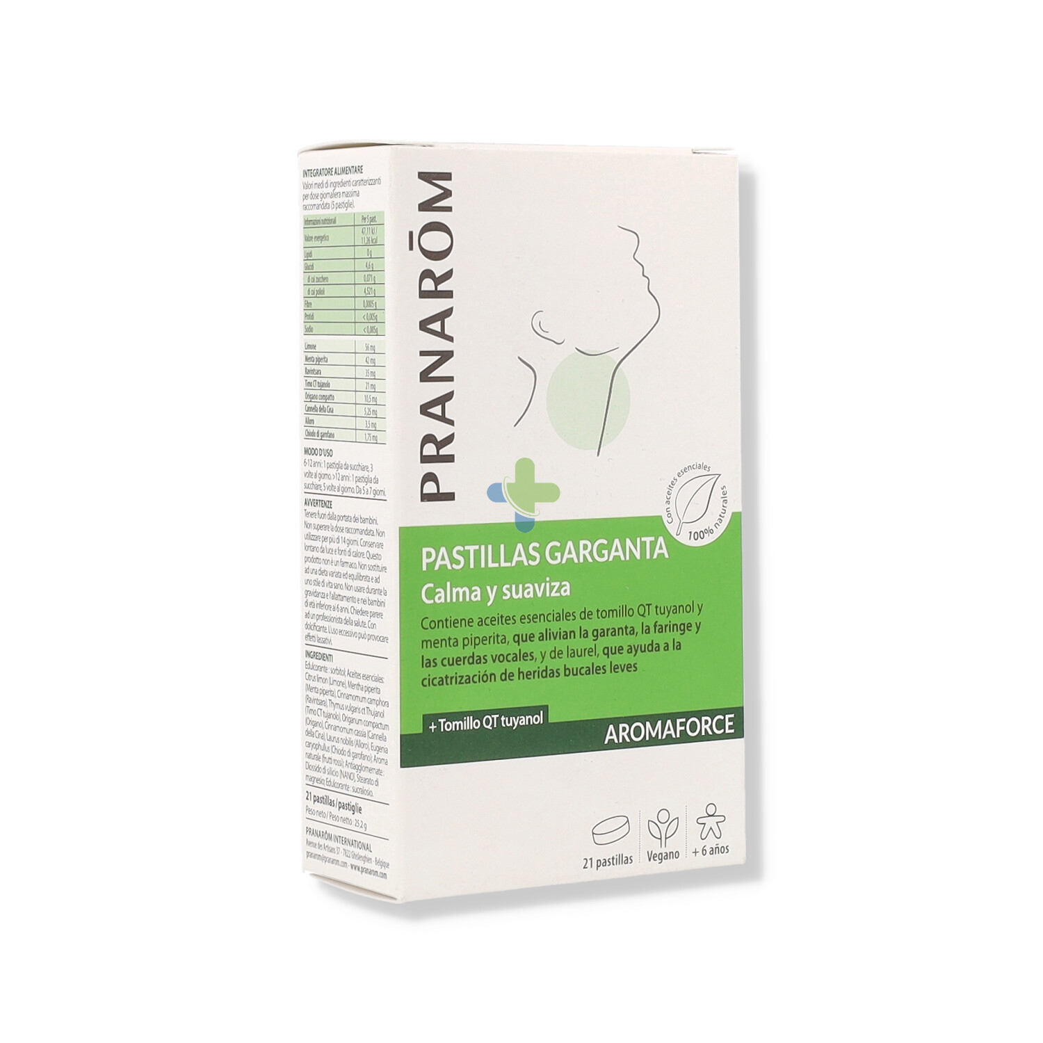 Herbalgem Italia Pranarom Aromaf Gola 21past