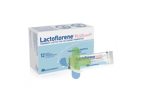 Montefarmaco Otc Lactoflorene Plus Bimbi 12bust