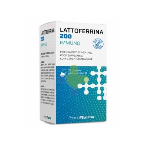 Promopharma Lattoferrina 200 Immuno 30cps