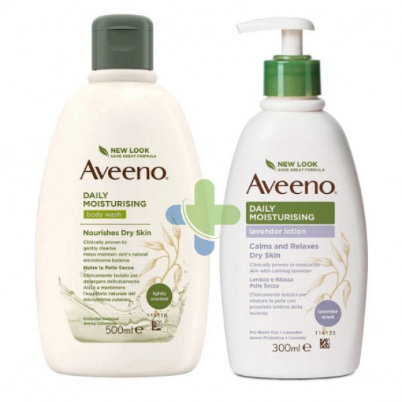 Johnson & Johnson Aveeno Pn Bundle Bagno Docc+cr