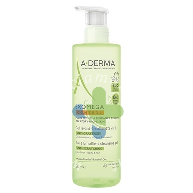 Aderma (pierre Fabre It.) Exomega Control Gel 2in1 500ml
