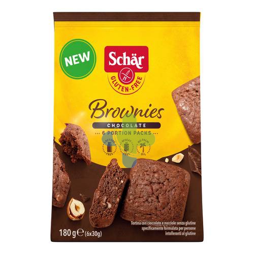 Dr.schar Schar Brownies Chocolate 6x30g