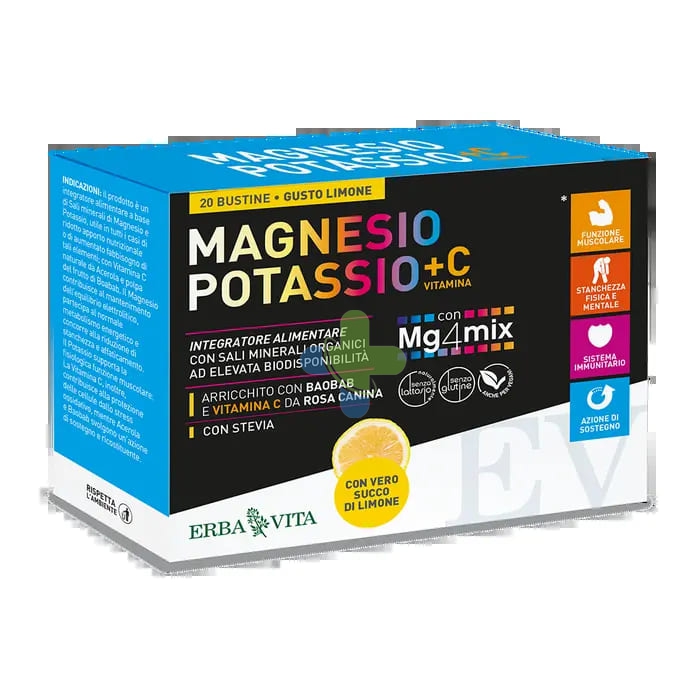 Erba Vita Group Magnesio Potassio +c Vit Lim