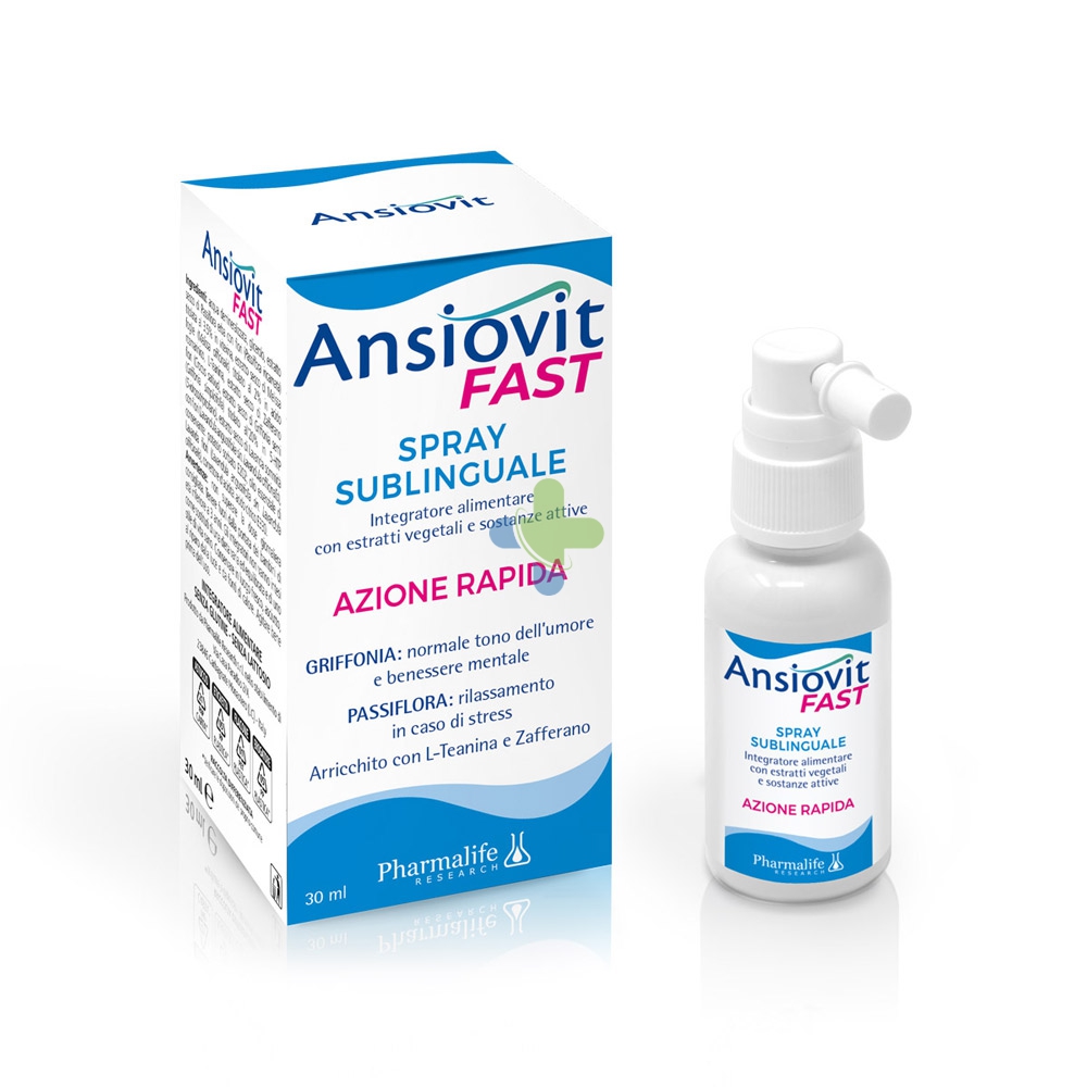 Pharmalife Research Ansiovit Fast Spr Sublinguale