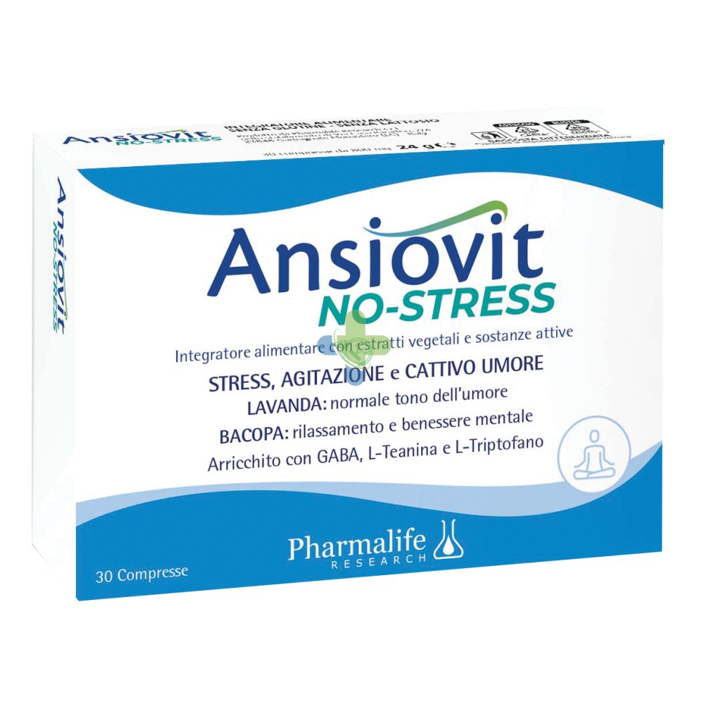 Pharmalife Research Ansiovit No Stress 30cpr