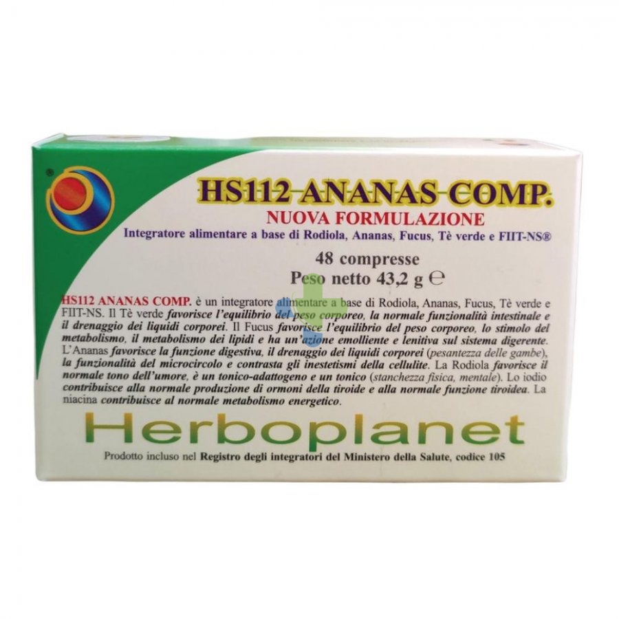 Herboplanet Hs112 Ananas Comp 48cpr