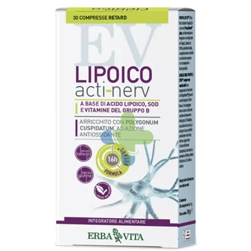Erba Vita Group Lipoico Acti Nerv Retard 30cpr