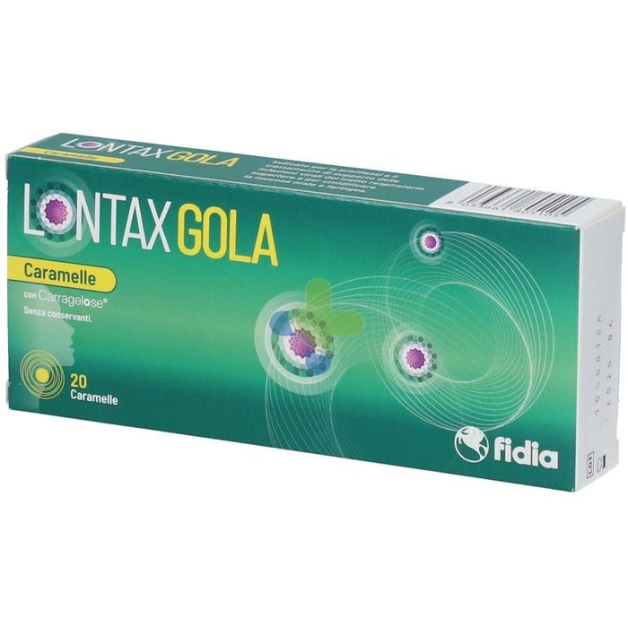 Fidia Farmaceutici Lontax Gola 20caramelle