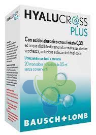 Bausch & Lomb-iom Hyalucross Plus20fl Monod0,5ml