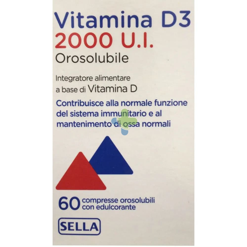 Sella Vitamina D3 2000ui Orosol60cpr
