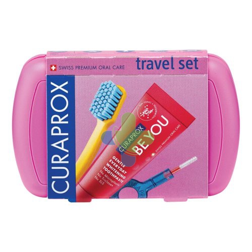 Curaden Ag Curaprox Travel Set Pink
