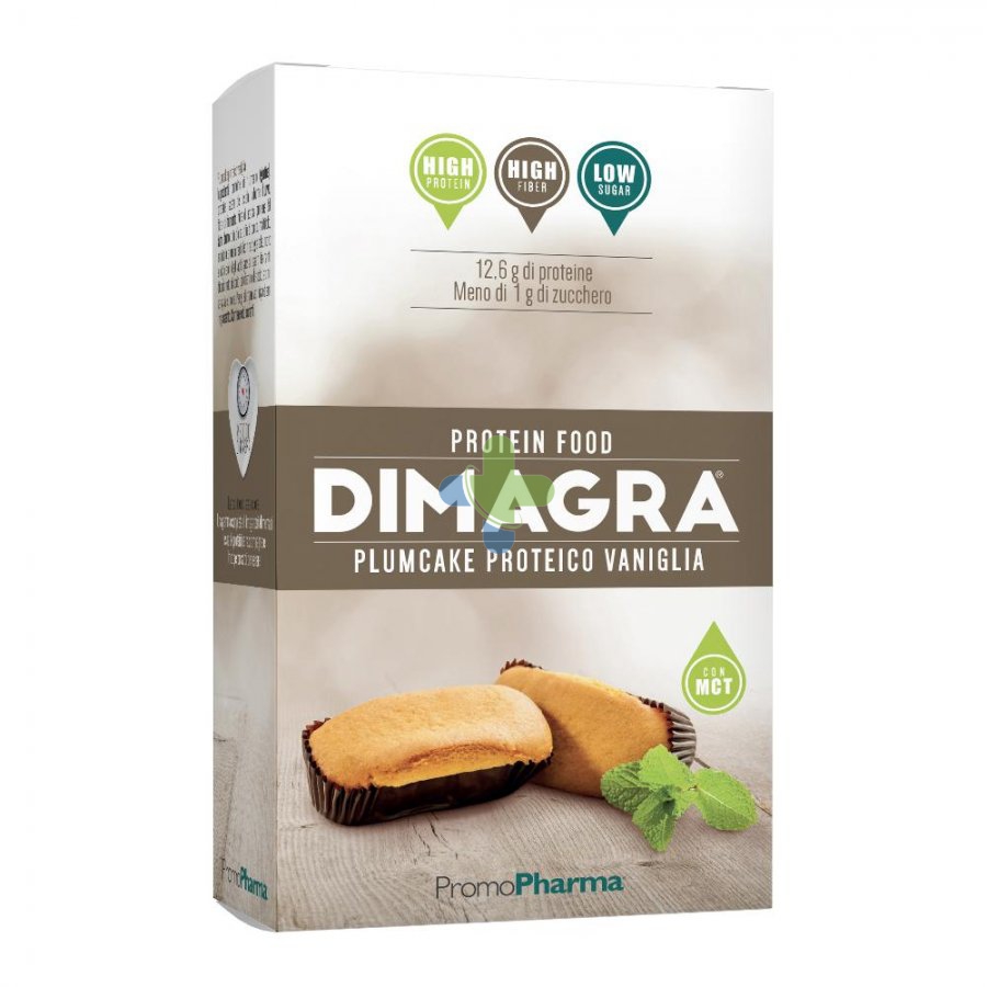 Promopharma Dimagra Plumcake Vaniglia 140g