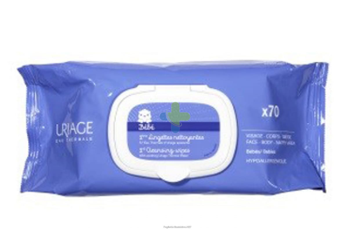 Uriage Laboratoires Dermatolog Bebe Salviettine Det Acqua70pz