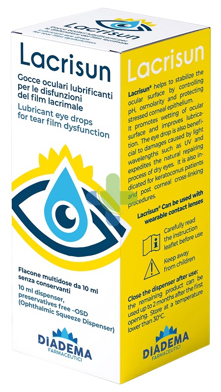 Diadema Farmaceutici Lacrisun 10ml