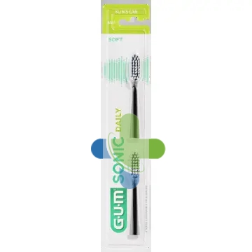 Sunstar Italiana Gum Sonic Daily Spazz Ref Blk