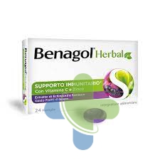 Reckitt Benckiser H.(it.) Benagol Herbal Frut Bos 24past