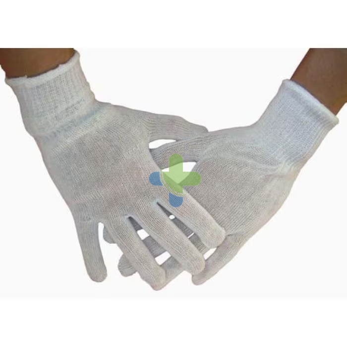 Farmacare Guanti Filo Cotone N/ster 8