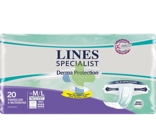 Fater Lines Sp Derm Pan Maxi M/l20pz