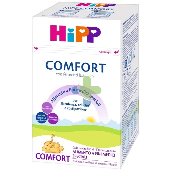 Hipp Italia Hipp Latte Comfort 600g