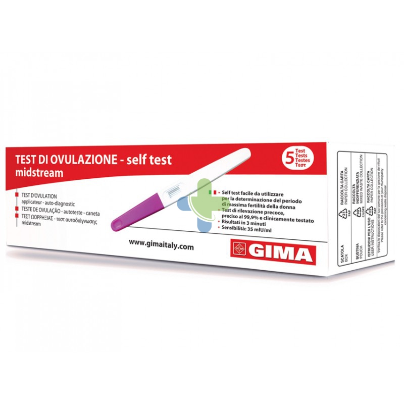 Test Ovulazione Midstream Gima 5 pezzi