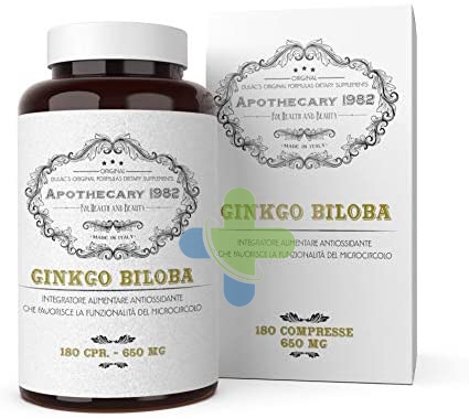 Dulac Farmaceutici 1982 Apothecary Ginkgo Biloba180cpr