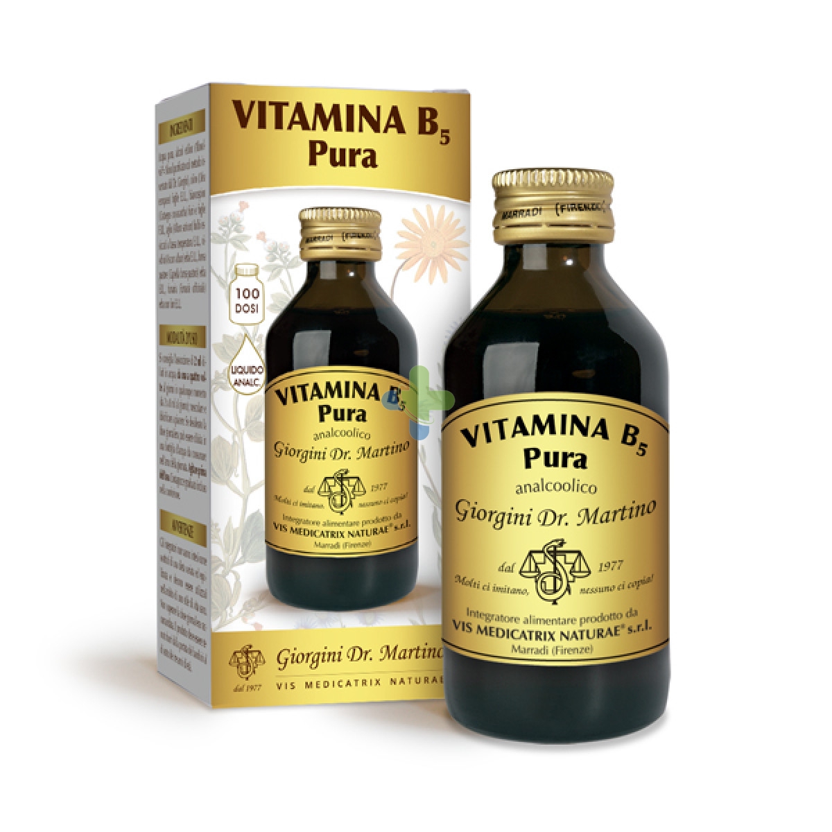 Dr.giorgini Ser-vis Vitamina B5 Pura Analcoolico
